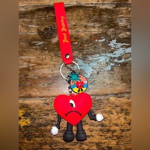 Bad Bunny keychain NWT